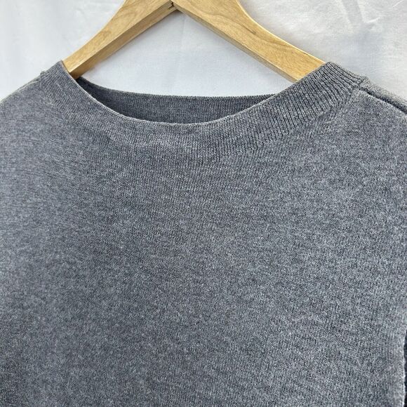 Eileen Fisher Wool Sleeveless Sweater Grey Women's Large Layers - Picture 3 of 8
